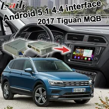 Android 6.0 GPS caixa de navegação para Volkswagen Tiguan 2017 etc caixa de ligação espelho sistema de interface de vídeo youtube jogar waze MQB iGO