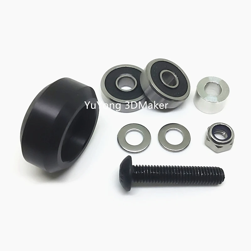 Prix pour Haute précision CNC delrin solide v roue kits pour Openbuilds v-fente linéaire rail système, OX CNC, C-Faisceau pièces Prix pour Haute précision CNC delrin solide v roue kits pour Openbuilds v-fente linéaire rail système, OX CNC, C-Faisceau pièces