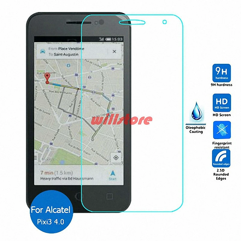 Закаленное стекло Защитная пленка для Alcatel One Touch Pixi 3 4 OT 4003A 4013D 4013E 4013J 4014X 4050 4050A 4050D |