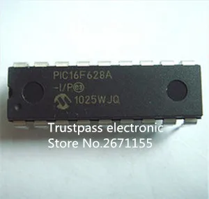 Бесплатная доставка 50 шт./лот Φ/P PIC16F628A PIC16F628 16F628A 16F628 DIP18 | Электроника