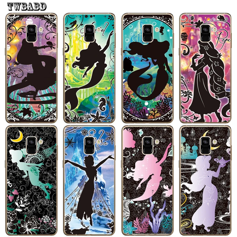 

Beautiful Princess Case For Samsung A7 2018 A6 A8 2018 A750 A3 A5 A7 J3 J5 J7 2017 Phone Etui Cases Covers coque
