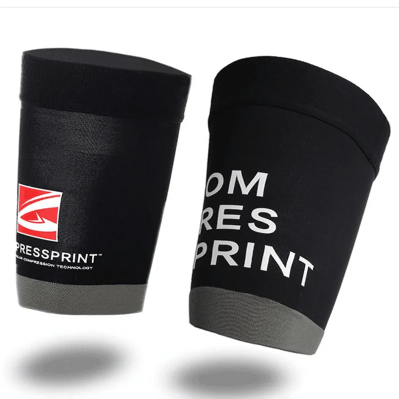 1 pair Compression sport Basketball Knee Pad Sport Safety Volleyball Silicone Brace Tape Support Cycling Leg Warmers | Спорт и