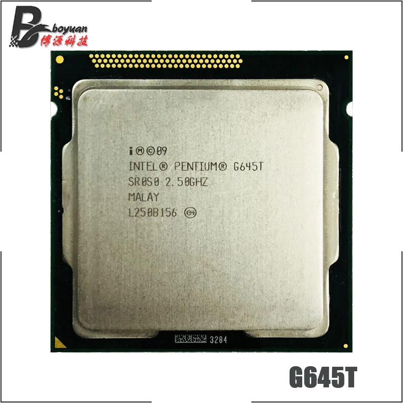 Двухъядерный процессор Intel Pentium G645T 2 5 ГГц 3 м 35 Вт LGA 1155 | Компьютеры и офис