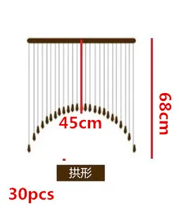 Бусина занавес перегородка Гостиная Дверь занавес из ротанга мяч цепь прохода неперфорированные декоративные занавеска на дверь в спальню g - Цвет: 03   W0.9-1.5m