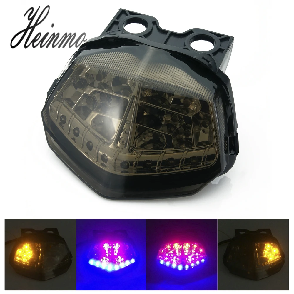 For KAWASAKI Ninja 250 250R EX250 Rear LED Taillight Tail Brake Stop
