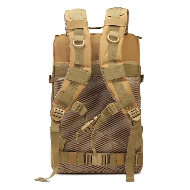 45L Waterproof Army Tactical Backpack Molle Military Bug Out Bag Assault For Man Hunting Travel Hik