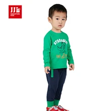 Nouvelles babys garçons de bande dessinée impression définit enfants automne vêtements + bas 2 packs de mode costumes
