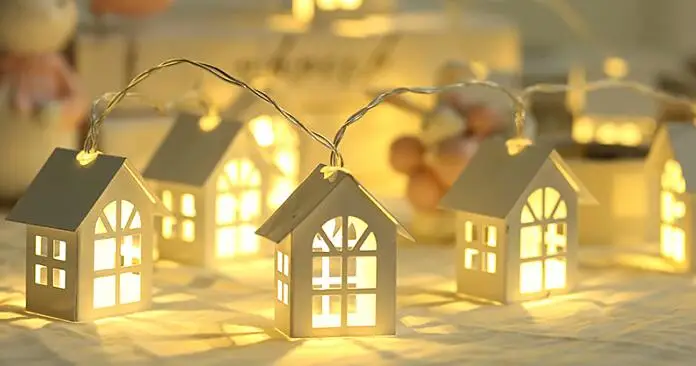 Holiday Lighting LED House String Fairy Lights Festoon Party Lights for Home Events Garden Party Xmas Wedding Decoration (4)