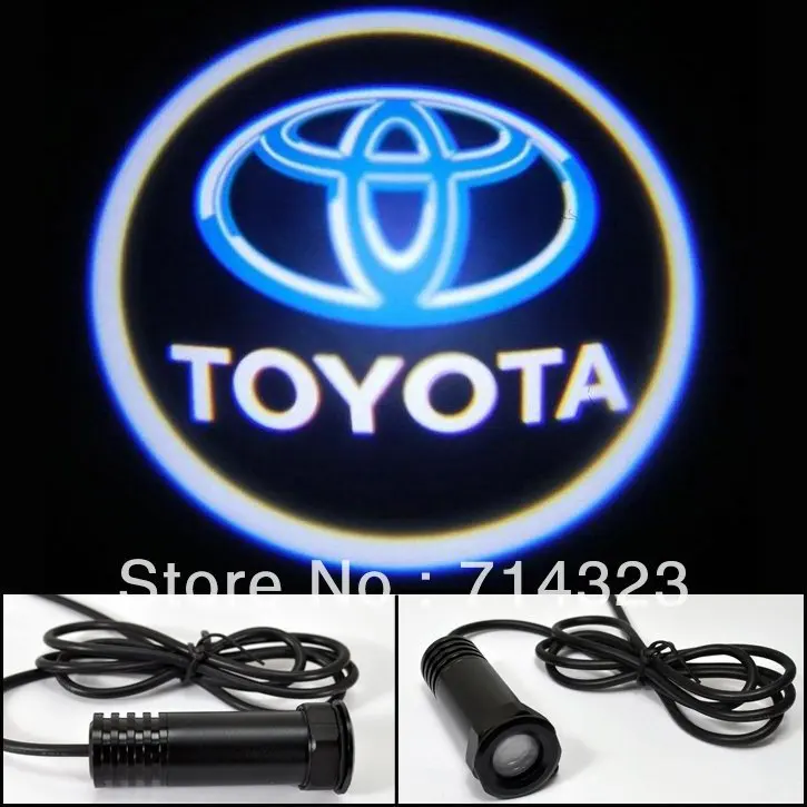Car led door lights for Toyota Corolla Prado Rav 4 Avensis Land
