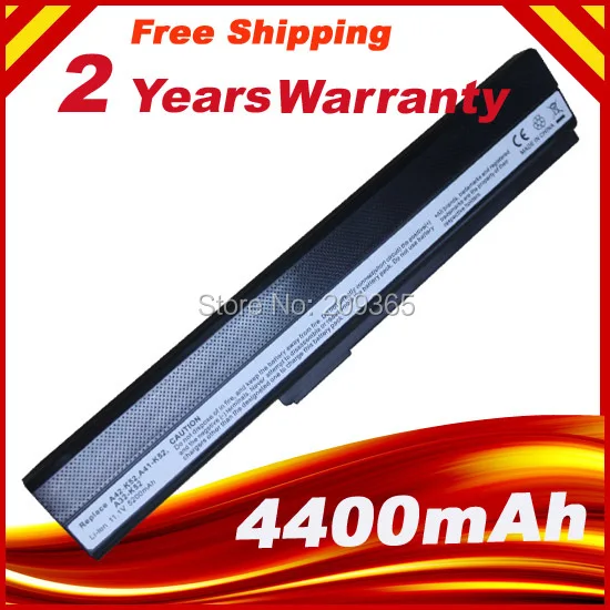 

Laptop Battery For ASUS X52D X52DE X52DR X52F X52J X52JB X52JC X52JE X52JG X52JK X52JR X52N A32-K52 A32-K42
