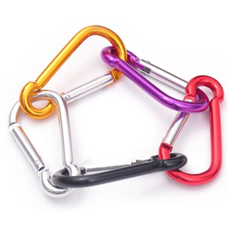 2 قطعة حلقة تسلق مصنوعة من الألومنيوم مفتاح سلسلة كليب في الهواء الطلق التخييم المياه زجاجة مشبك السفر كيت تسلق الاكسسوارات عشوائي اللون A946 2 قطعة حلقة تسلق مصنوعة من الألومنيوم مفتاح سلسلة كليب في الهواء الطلق التخييم المياه زجاجة مشبك السفر كيت تسلق الاكسسوارات عشوائي اللون A946