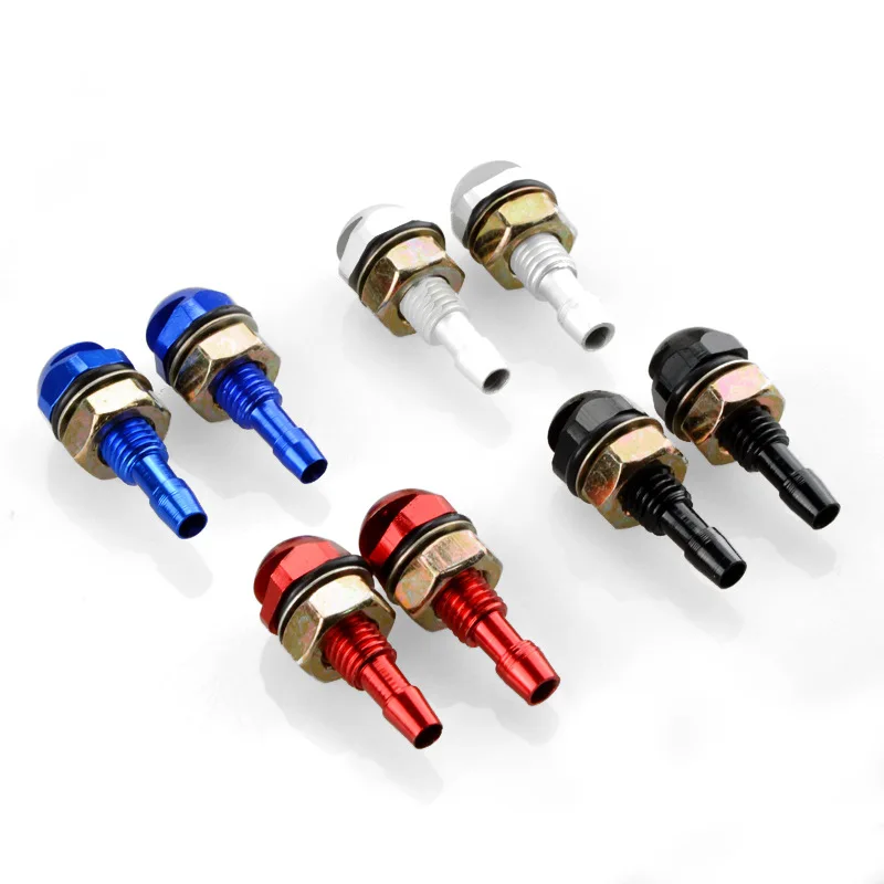 Useful 2pcs Aluminum Alloy Car Auto Vehicle Windshield Spray Nozzle On Front Hood Fan