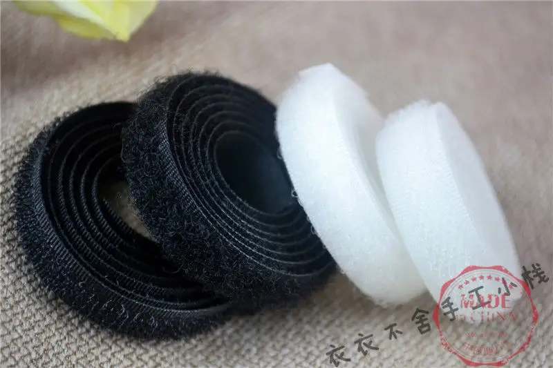 

Free shipping! 5/8"(16mm) white Sew-On Adhesive Fastener Tape Hook & Loop Tape For DIY, 27 Yards/set, for wholesales and retail