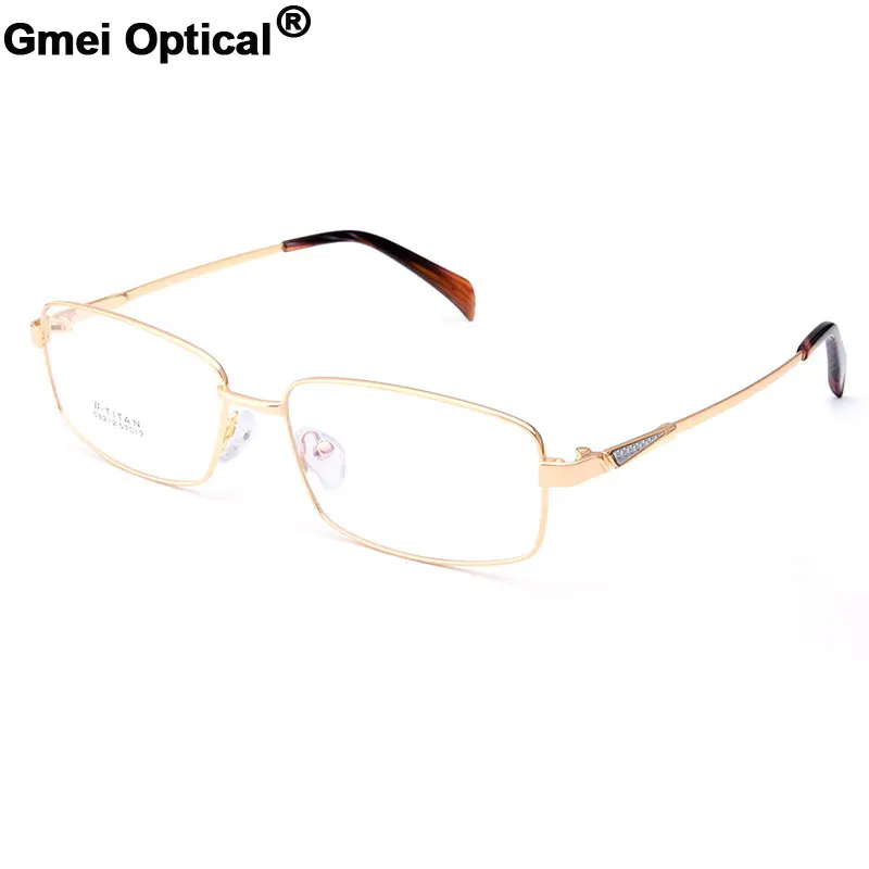 

Gmei Optical S8212 Alloy Metal Semi-Rimless Eyeglasses Frame for Men Prescription Optical Eyewear Glasses