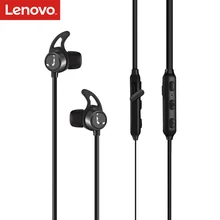 Lenovo X3 Bluetooth наушники спортивные Беспроводные наушники с BT V5.0 IPX4 водонепроницаемый и устойчивое 3D стерео объемный