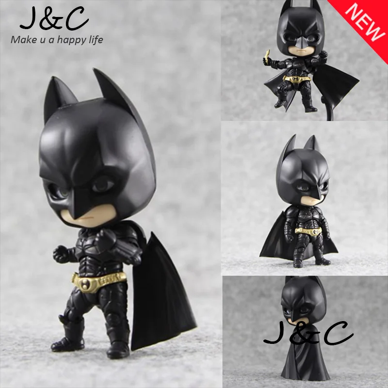 

New Batman vs Superman Batman Figure PVC Action Toy Figure Q Version Clay Batman Kits Collectible Moedl Brinquedos Boys Toy Gift