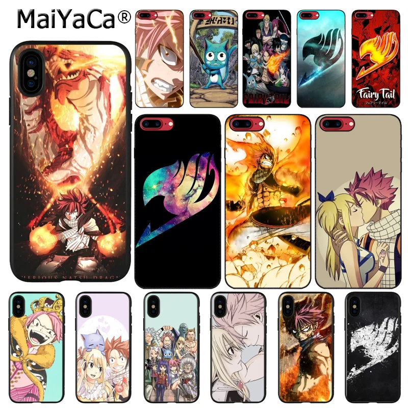 

MaiYaCa Anime Manga Fairy Tail logo Phone Case For iphone 11 Pro 11Pro MAX 8 7 6 6S Plus X XS MAX 5 5S SE XR Capa