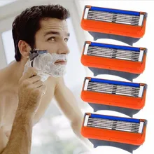2016 8pcs/lot Brand Quality proglide Mens Standard for RU&Euro&US Blades Fusione Power shaving razor blade for mens