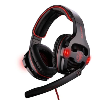 

Original Sades SA-903 Professional Gaming Headphones USB 7.1 Channel Noise isolation Headset With Microphone Remote Control