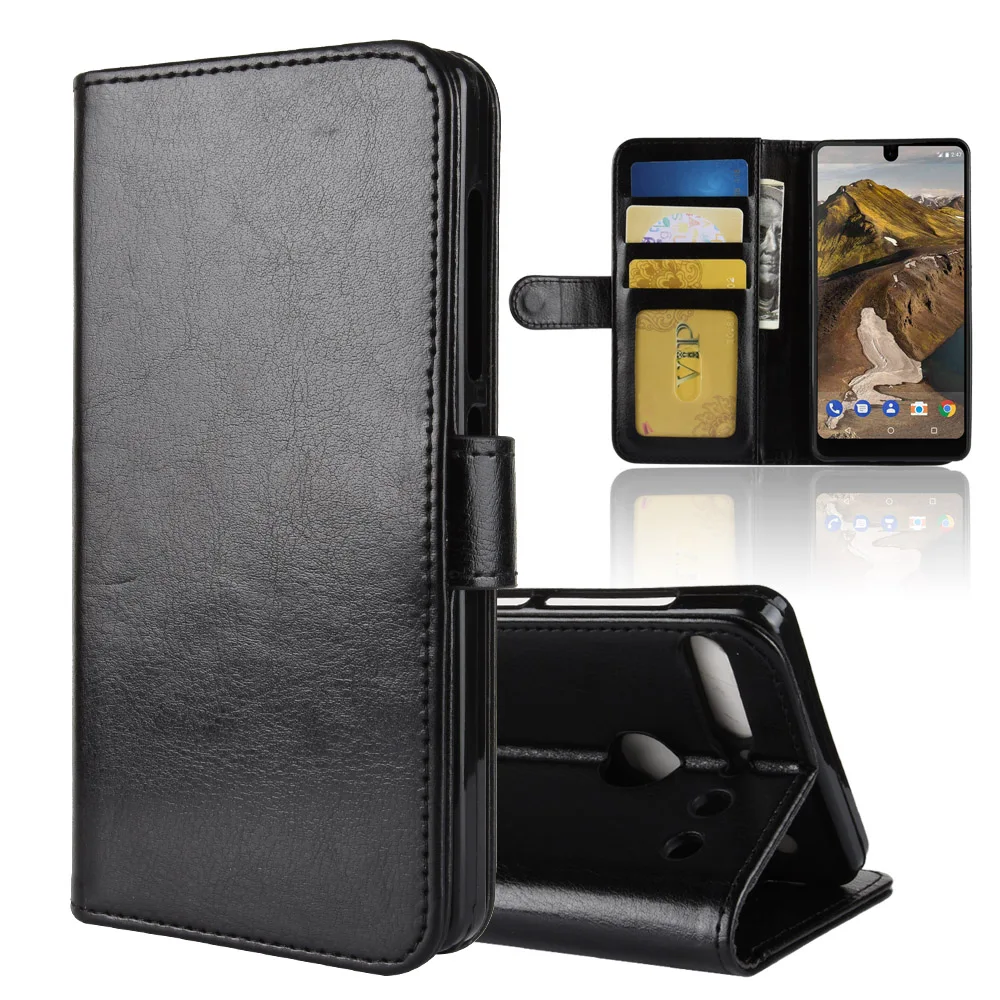 Brand gligle protective case cover for Essential Phone PH-1 PU leather wallet card slot shell | Мобильные телефоны и