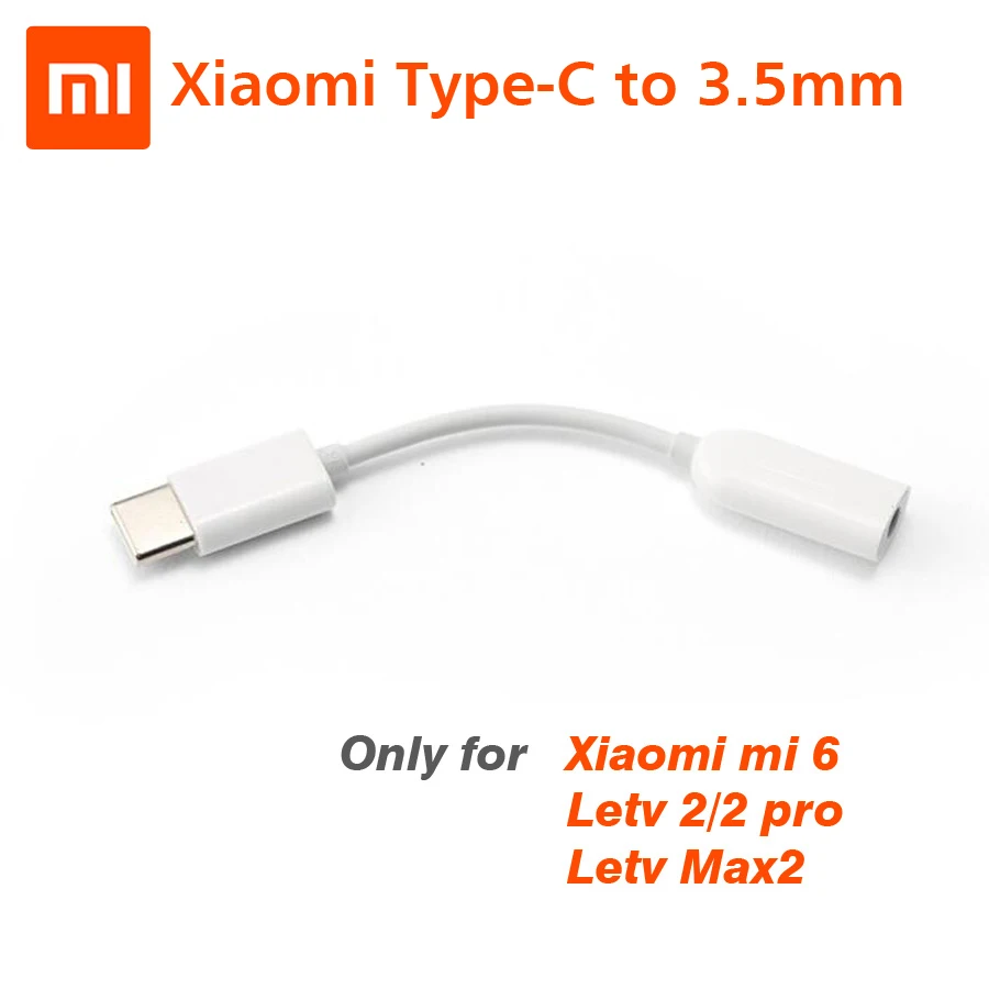 Кабель-адаптер для наушников Xiaomi Type-C-3 5 мм usb 3 1 Type C USB-C штекер AUX аудио разъем 6 Mi6 Letv