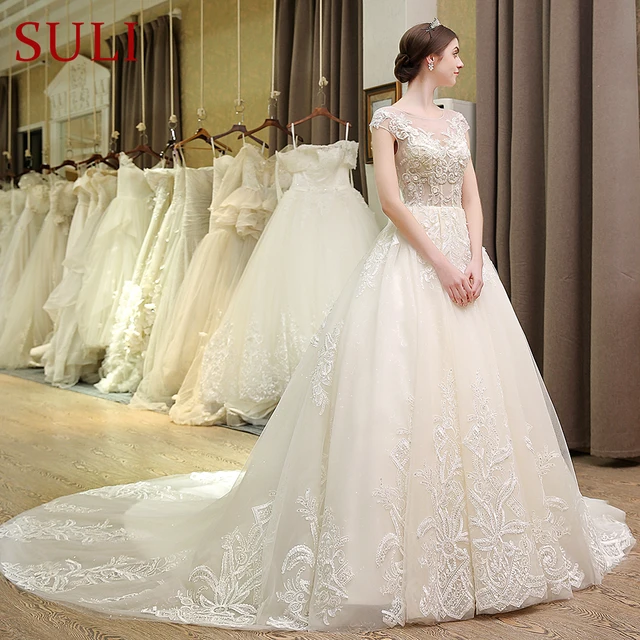 sl 80 diseñador del vestido nupcial flores francia encaje sin