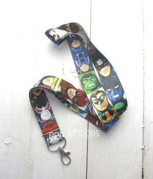 

New 30 pcs Avengers Cello Phone Key Chain Neck Strap Keys Lanyards gift X-33
