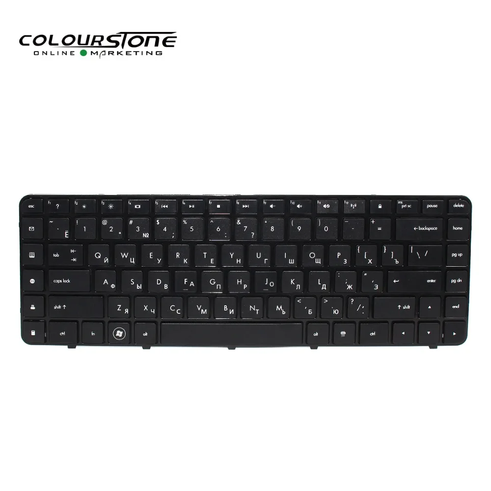 Русская клавиатура для ноутбука HP Pavilion DV6 3000 3034 3100 3035 0KN0 FS1RU13 с черной рамкой ru