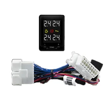 Монитор давления в шинах OBD система мониторинга давления в шинах Кнопка напоминание об усталости вождения комплект безопасности для toyota corolla RAV4 highlander yaris vios