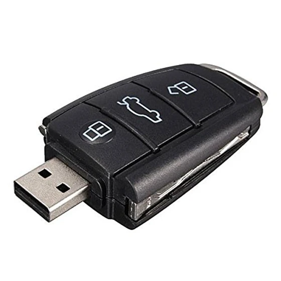 Автомобильный ключ типа USB2.0 Flash U disk черный
