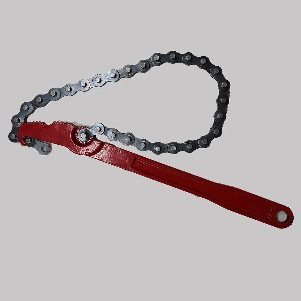 1 pc 12" Heavy Duty Oil Filter Chain Wrench Oil Cup Removal Auto
