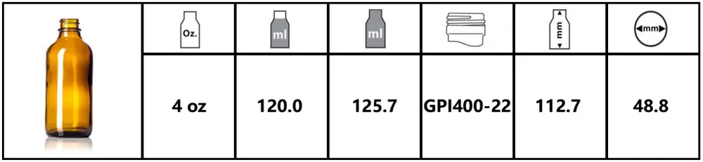 4X120 мл пустой 4 Oz Янтарная стеклянная пипетка для закапывания в глаза бутылки Boston круглые с пипетки для ароматерапии эфирное масло лабораторные химикаты