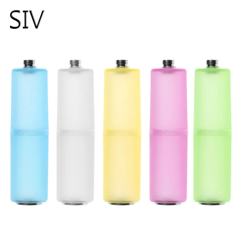 

SIV 1PC AAA To AA Size Battery Holder Converter Adapter Switcher Plastic Case Box positive pole with spring