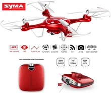 SYMA X5UW Mini Drone With Camera HD 720P WIFI FPV RC Helicopter Elfie Drones Headless 6Axis Uav Quadcopter Dron 3D Flip Toy
