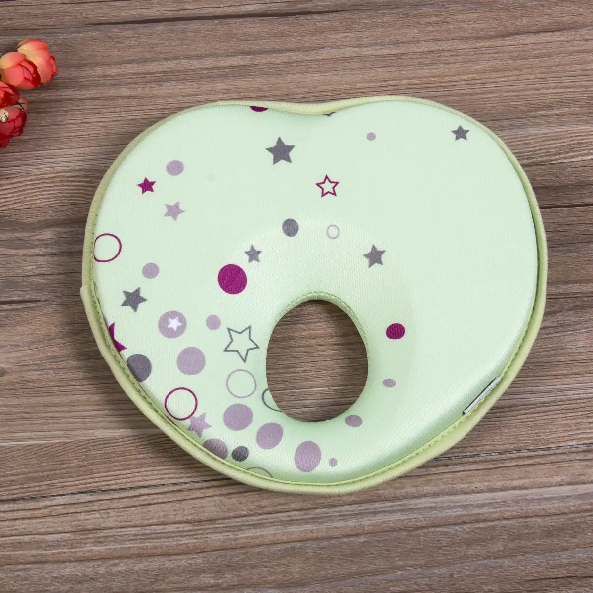 baby sleep fixed position anti roll pillow