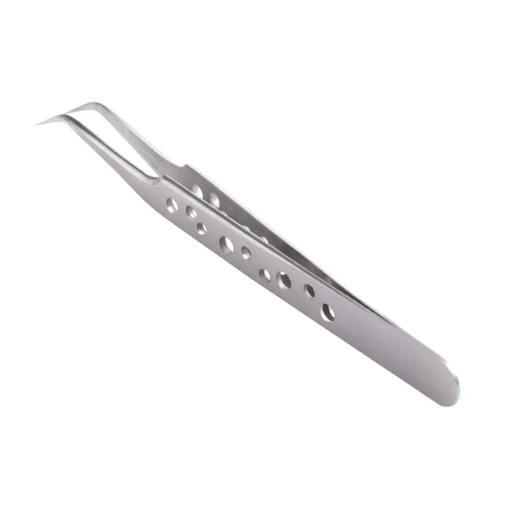 Precision Electronics Tweezers Set Ultra Fine Curved Straight Tips Stainless Steel Forceps Mobile Phone Repair Hand Tools Set