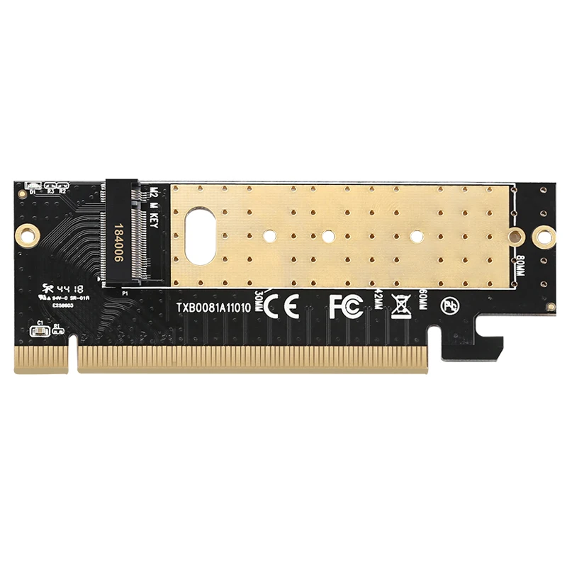 BTBcoin добавить на картах PCIE на M2 адаптер M.2 на PCIE X16 адаптер M2 SSD адаптер SSD M2 NVME PCI-E M ключ поддержка 2230-2280 M.2 SSD