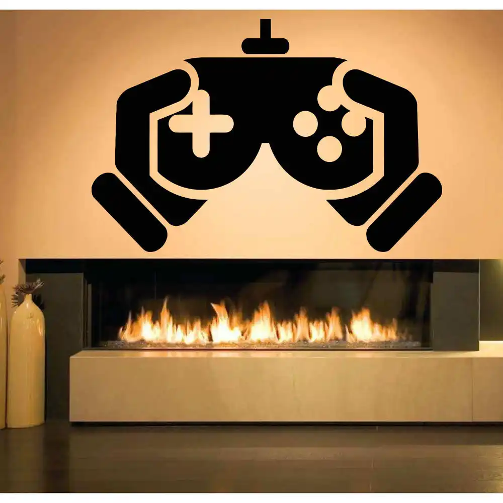 Games Machine Wall Decals Personalized Wall Sticker Kids Room