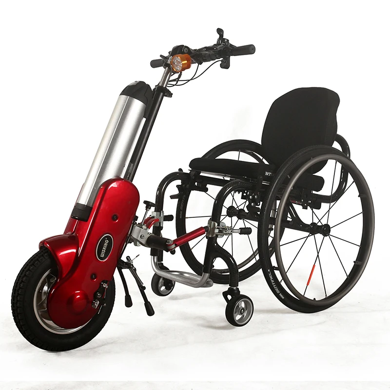 12 дюймов Электрическая инвалидная коляска передняя Спортивная инвалидная коляска головка водителя Мини переносное кресло-коляска аксессуары для головы портативный прицеп