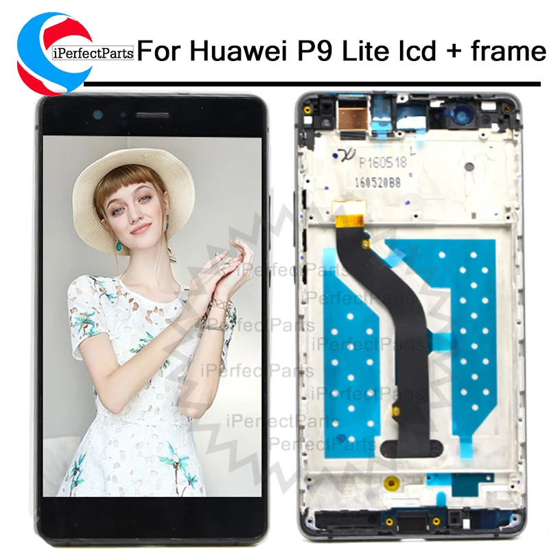 5 2 &quotдля Huawei P9 Lite G9 VNS L21 L22 L23 DL00 L31 LCDLCD дисплей с сенсорным экраном и дигитайзером в