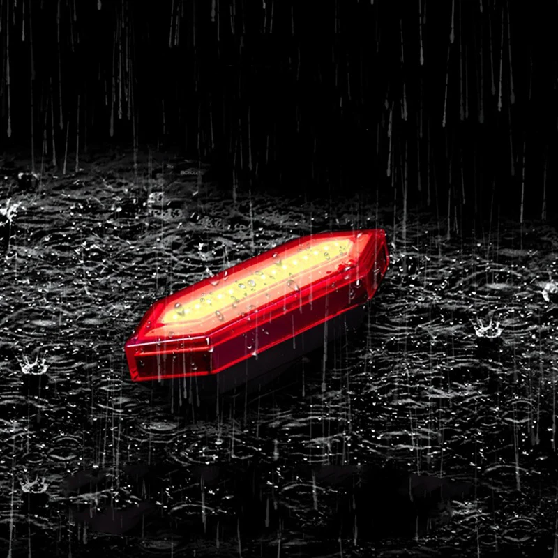 Clearance Dropshipping LED Rear Bike Light USB Rechargeable - Ultra Bright Powerful Safety Taillight, 5 Light Modes with One Touch Mount 4