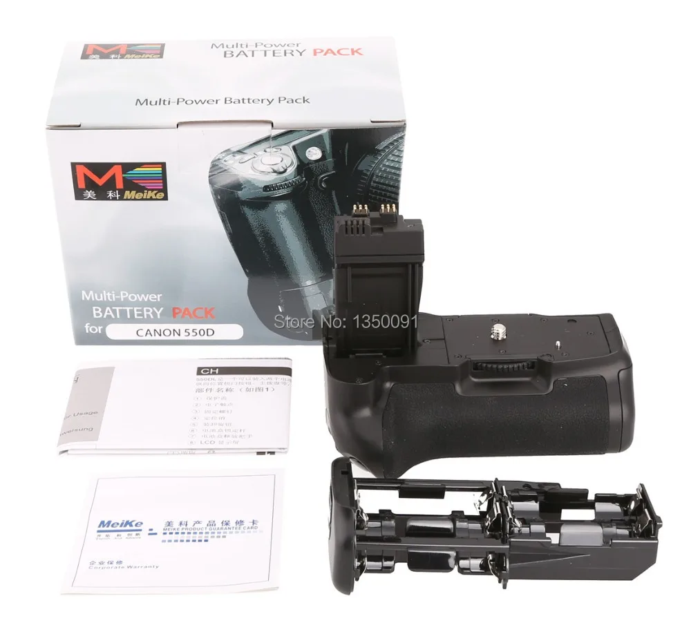 Meike MK 550D батарейный блок для Canon EOS 550d 600d 650d 700d T5i T4i T3i T2i|550d battery grip|battery gripgrip for canon |