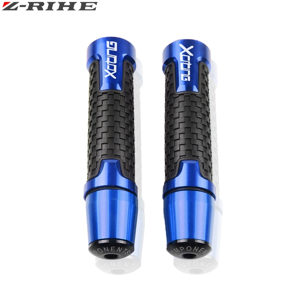 Для kycco xciting 250 300 350 400 400S 500 мотоциклетные ручки противоскользящая ручка мотоцикла ручки с ЧПУ 22 мм Бар ручной Руль