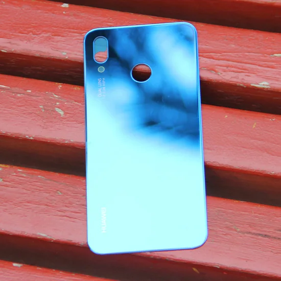 Чехол-накладка huawei для huawei P20 lite nova 3e, стеклянный чехол - Цвет: Blue