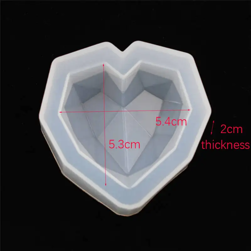 1 шт SNASAN силиконовые формы ремесла сердце смолы силиконовые формы Подвески для изготовления украшений формы для эпоксидной смолы