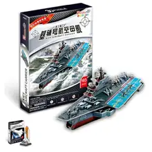 T0437 3D Пазлы Киев авианосец Бумага модель творческий подарок Обучающие игрушки Лидер продаж
