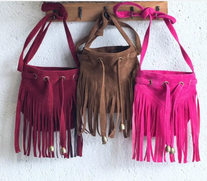

15 pieces Women's Fashion Fringe Tassel Handbag Messenger Cross Body Satchel Shoulder Bag