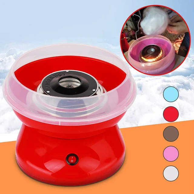 Color Electric Cotton Candy Maker Machine Sugar Floss Commercial Carnival Party  Kitchen Appliances