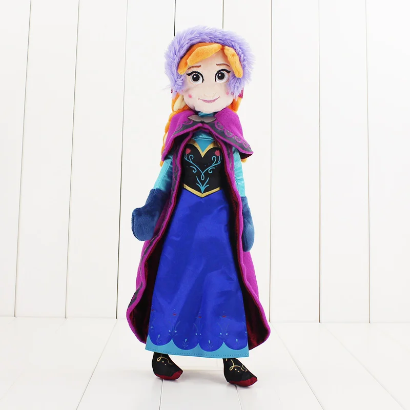 40 см-50 см принцесса мягкие плюшевые куклы снеговик олень ледяная принцесса игрушки для девочек детские рождественские подарки