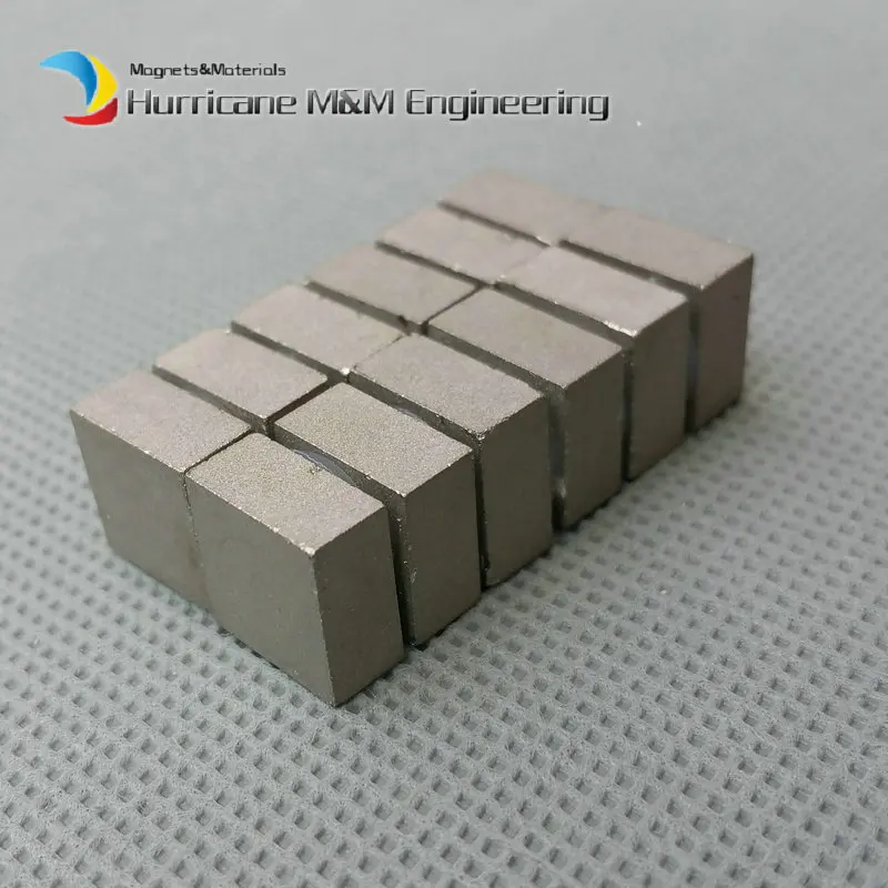 

SmCo Magnet Block 10x10x5mm Grade YXG22H 250 degree C Operating Temperature Permanent Magnets Rare Earth Magnets 1200pcs